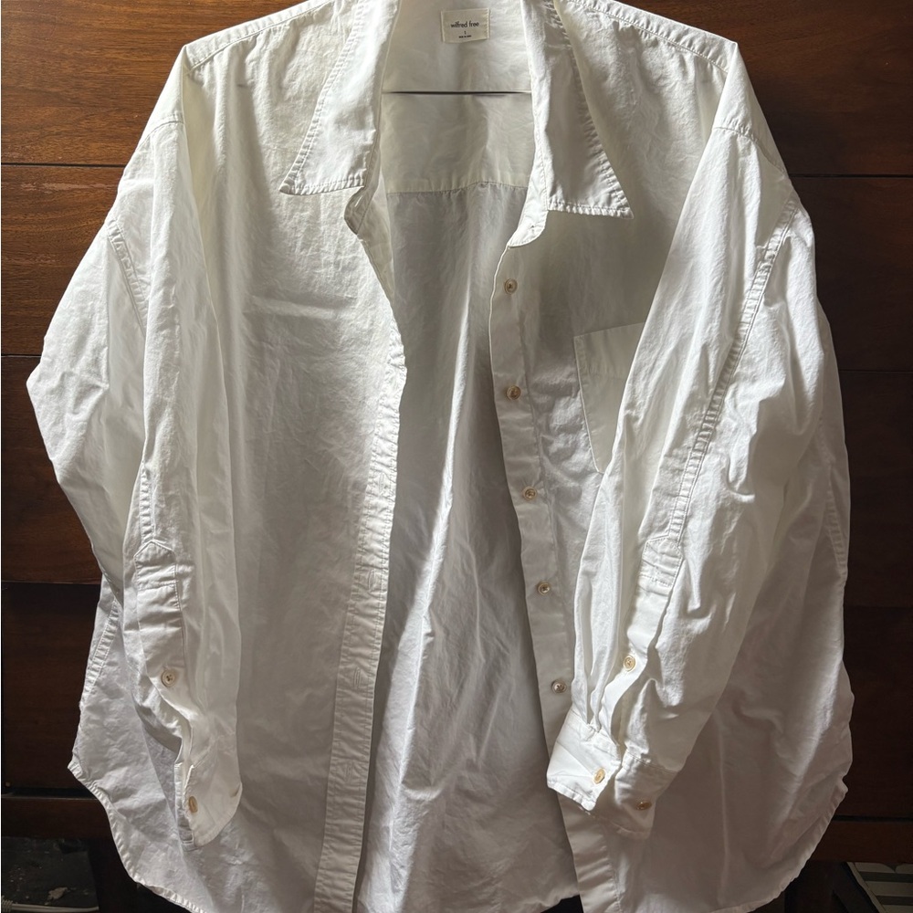 Artizia Wilfred White button down shirt